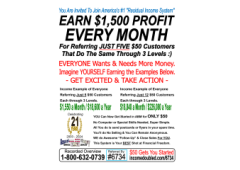 Check Out America's #1 Residual Income System